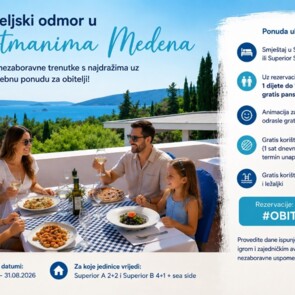 Family Holiday at Apartments Medena